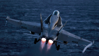 F-18 Launching at Night Is My Favorite Airporn of the Week